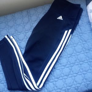 Adidas black leggings MED